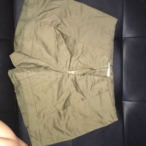 Olive Green Shorts